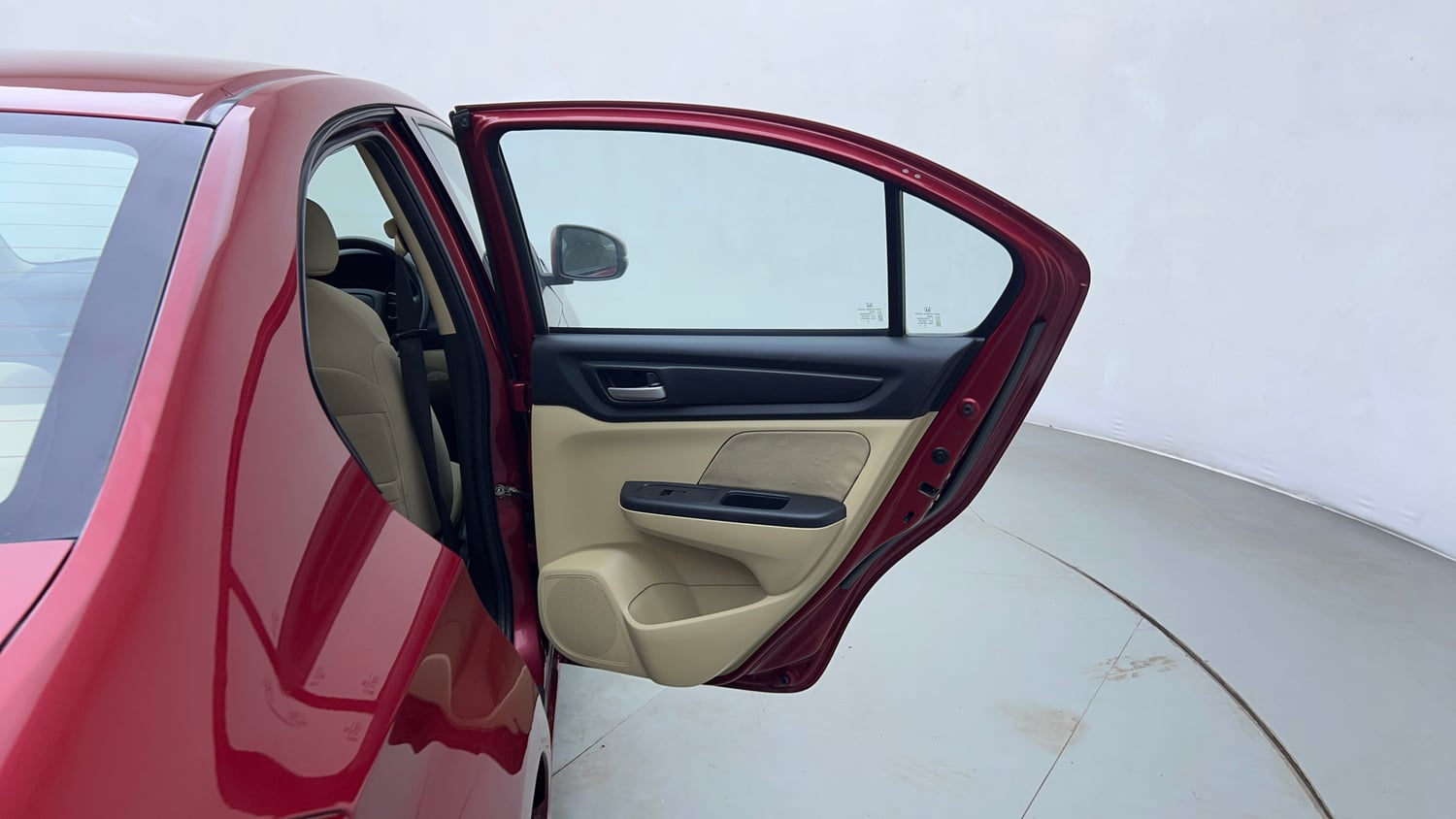 Used 2019 Honda Amaze 1.2 V CVT Petrol Petrol Automatic interior RIGHT REAR DOOR OPEN VIEW