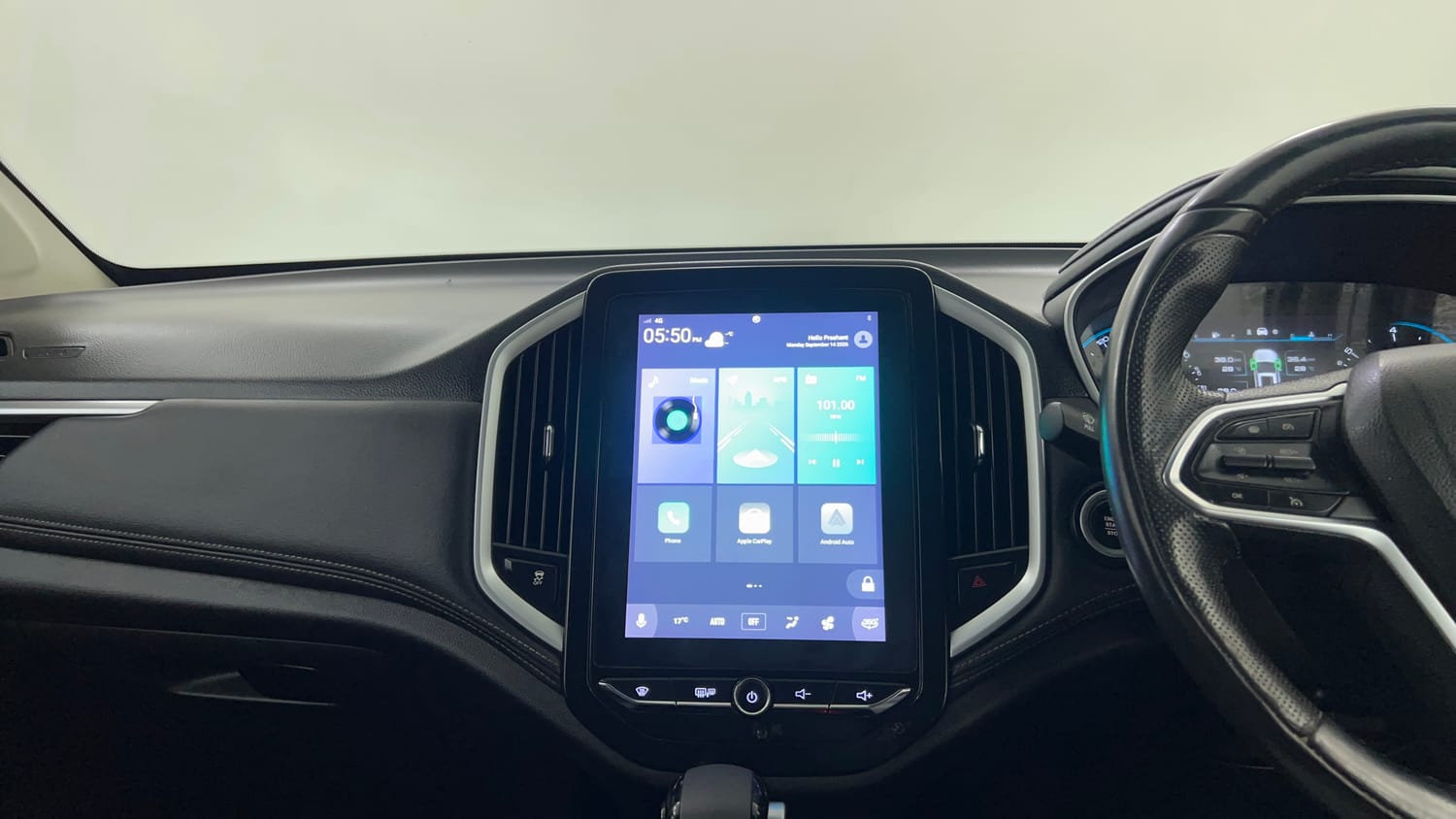 Used 2020 MG Motors Hector Sharp 1.5 DCT Petrol Petrol Automatic interior MUSIC SYSTEM & AC CONTROL VIEW