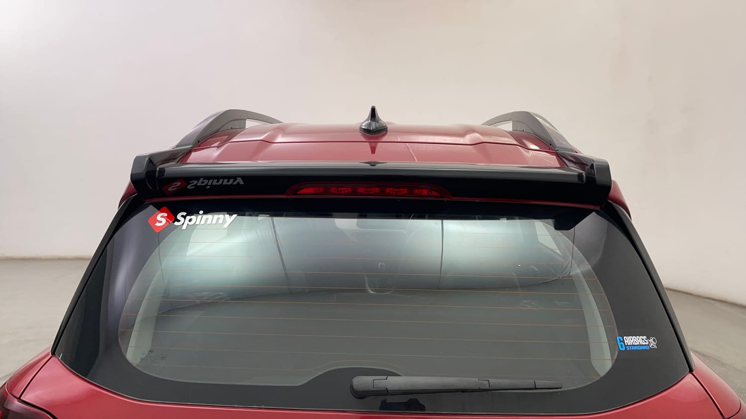 Used 2024 Hyundai Exter SX (O) 1.2 AMT Petrol Automatic exterior BACK WINDSHIELD VIEW