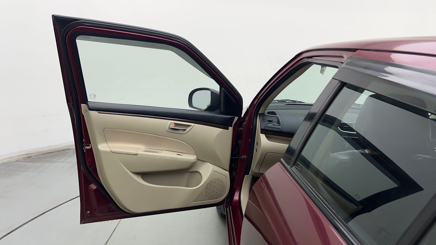 Used 2015 Maruti Suzuki Swift Dzire VXI Petrol Manual interior LEFT FRONT DOOR OPEN VIEW