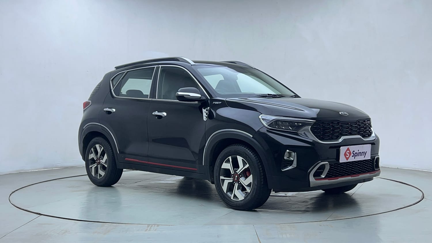 Used 2020 Kia Sonet GTX Plus 1.0 DCT Petrol Automatic exterior RIGHT FRONT CORNER VIEW