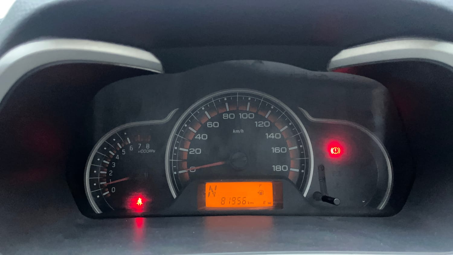 Used 2015 Maruti Suzuki Alto K10 VXi AMT Petrol Automatic interior CLUSTERMETER VIEW