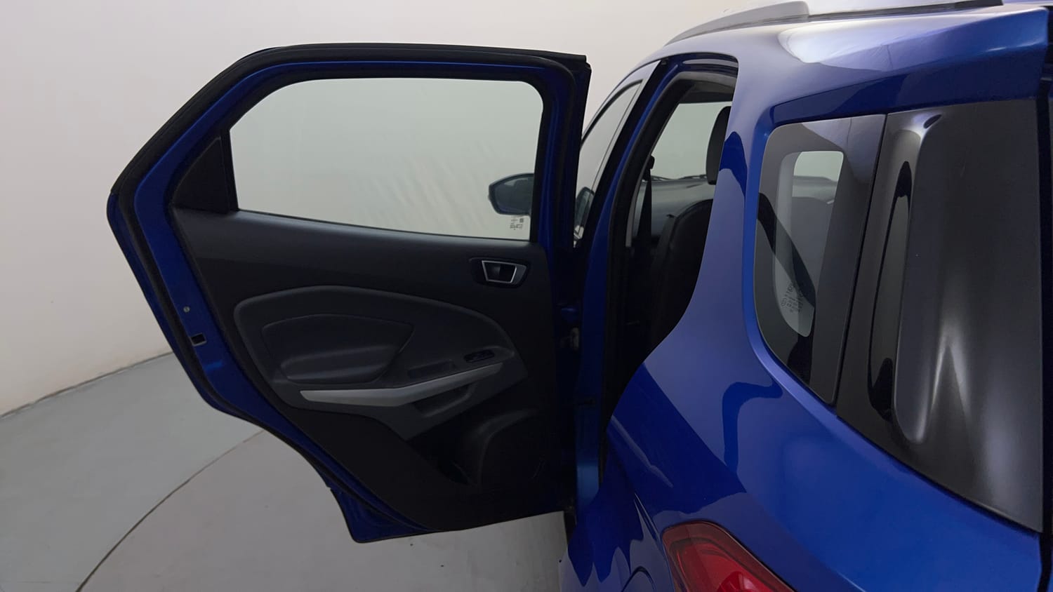Used 2016 Ford EcoSport Titanium+ 1.5L TDCi Diesel Manual interior LEFT REAR DOOR OPEN VIEW
