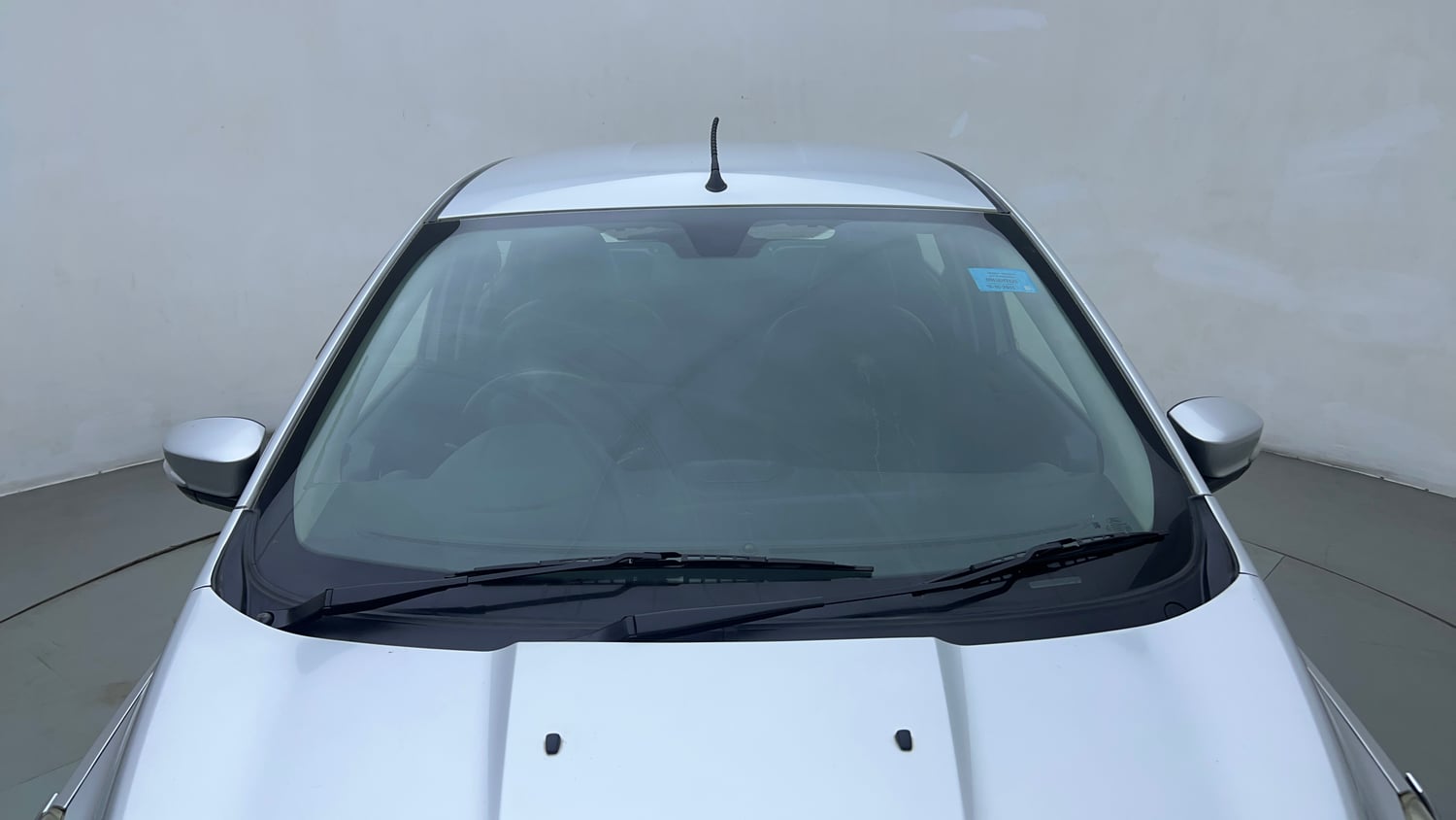 Used 2016 Ford Figo Titanium 1.2 Ti-VCT Petrol Manual exterior FRONT WINDSHIELD VIEW