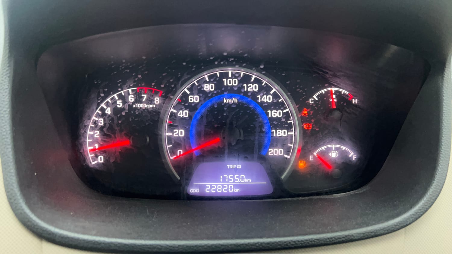 Used 2018 Hyundai Grand i10 Magna 1.2 Kappa VTVT Petrol Manual interior CLUSTERMETER VIEW