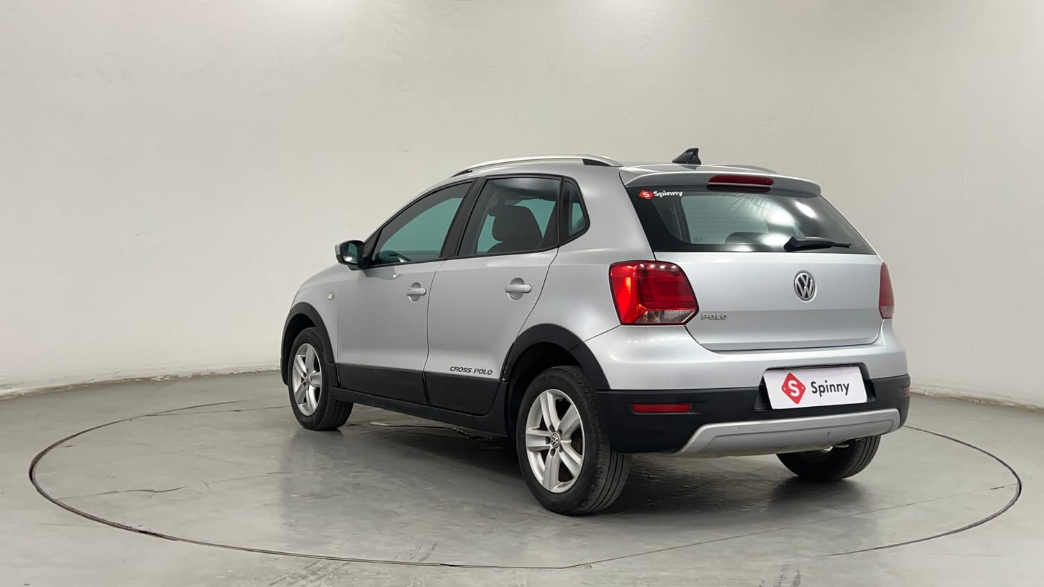 Used 2015 Volkswagen Polo Highline1.2L (P) Petrol Manual exterior LEFT REAR CORNER VIEW