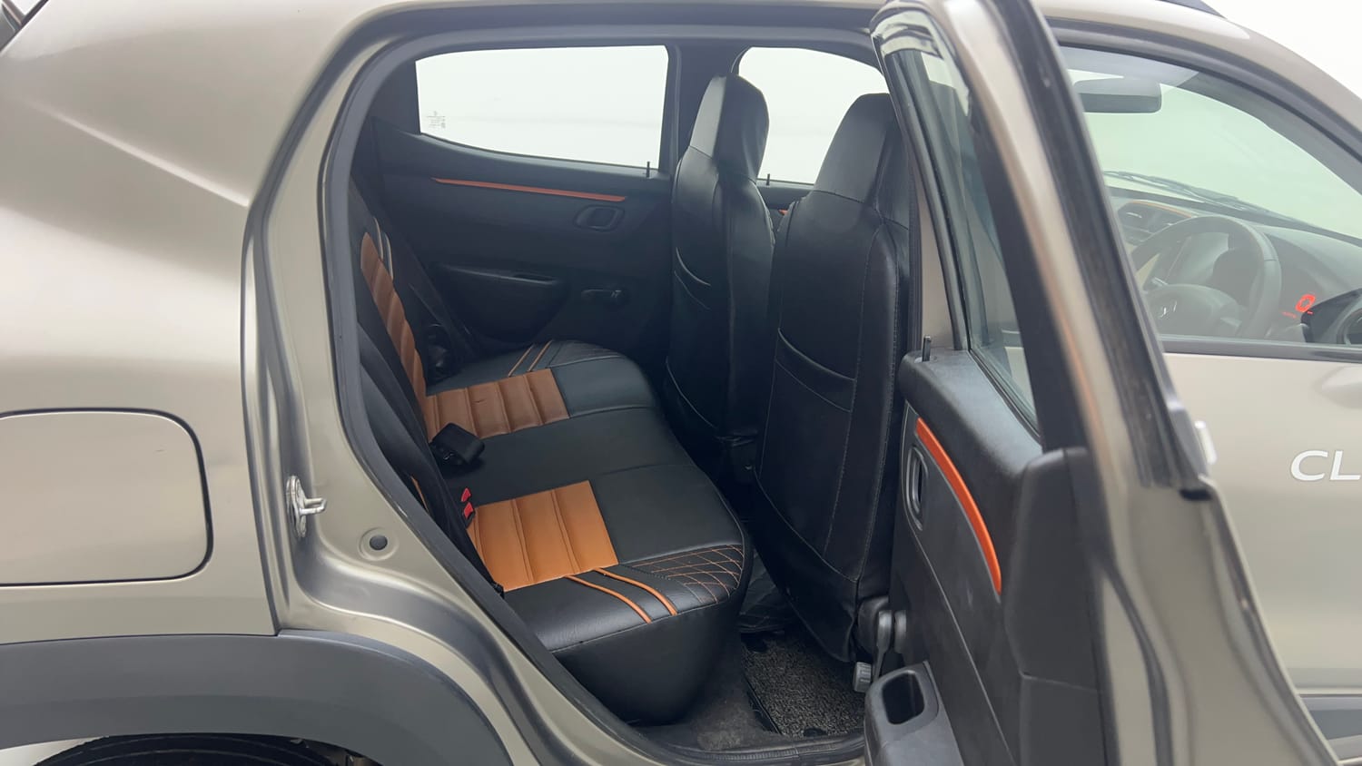 Used 2017 Renault Kwid CLIMBER 1.0 AMT Petrol Automatic interior RIGHT SIDE REAR DOOR CABIN VIEW