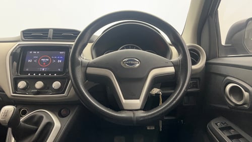 Used 2019 Datsun Go Plus T(O) Petrol Manual interior STEERING VIEW