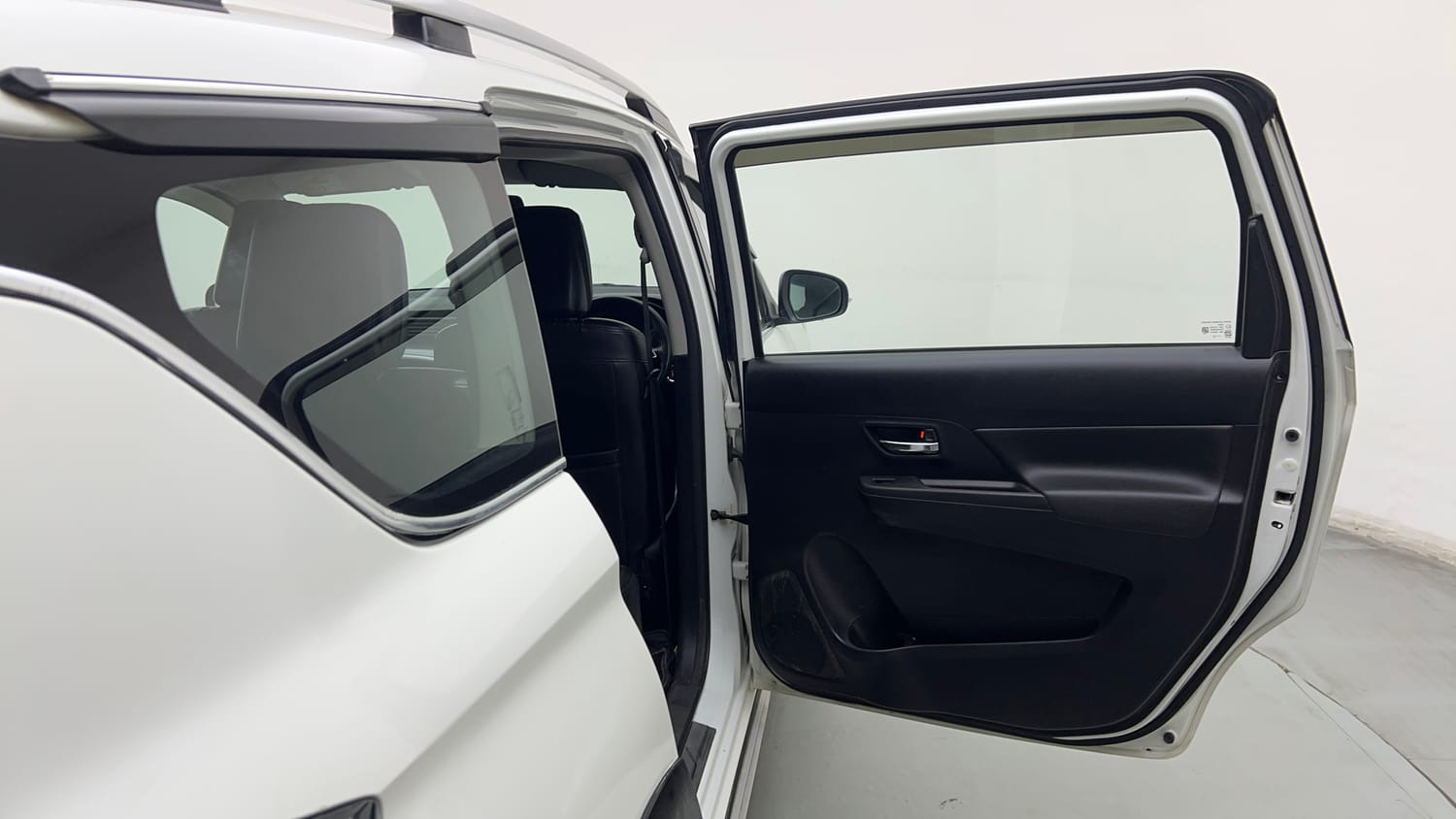 Used 2023 Maruti Suzuki XL6 Zeta MT CNG Cng Manual interior RIGHT REAR DOOR OPEN VIEW