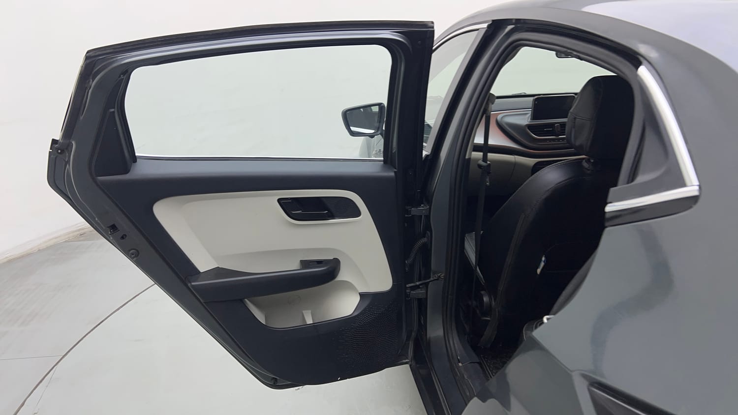 Used 2023 Tata Altroz XT Petrol Petrol Manual interior LEFT REAR DOOR OPEN VIEW