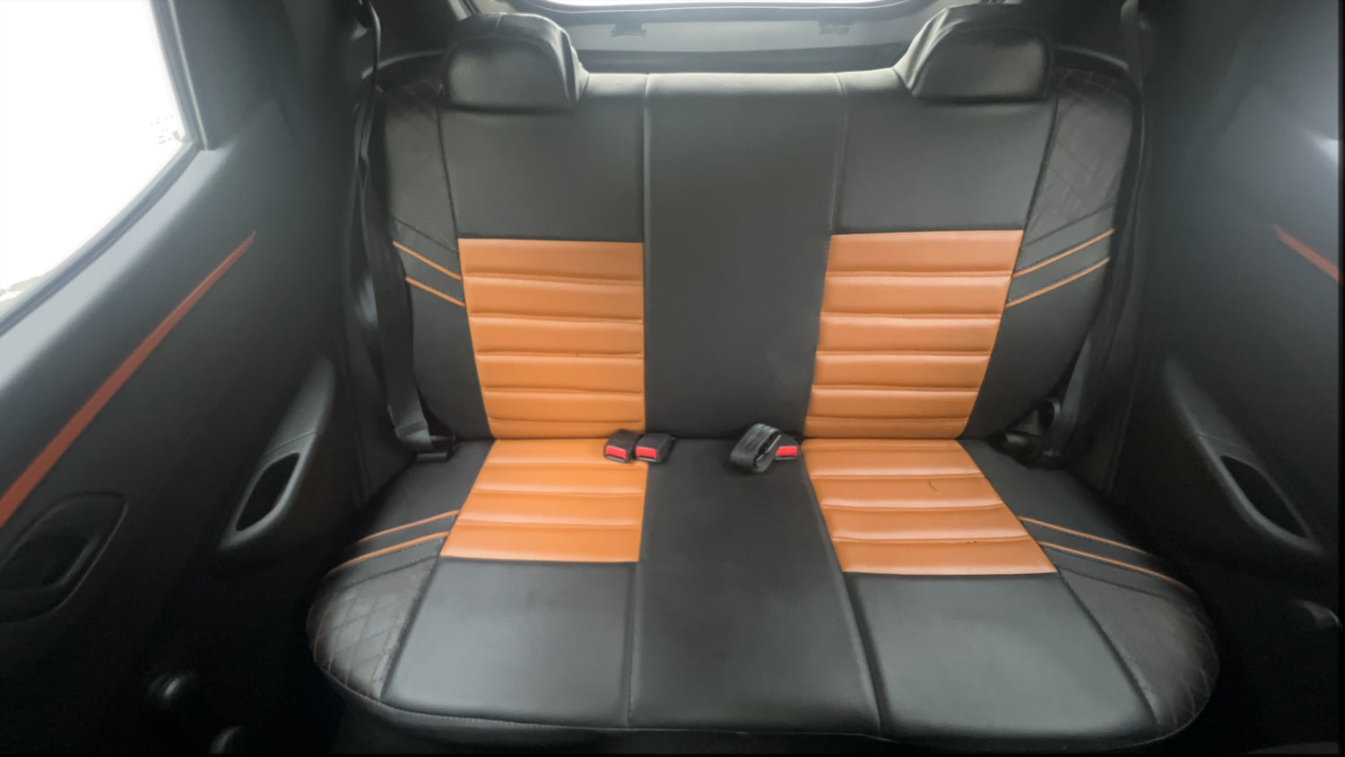 Used 2017 Renault Kwid CLIMBER 1.0 AMT Petrol Automatic interior REAR SEAT CONDITION VIEW