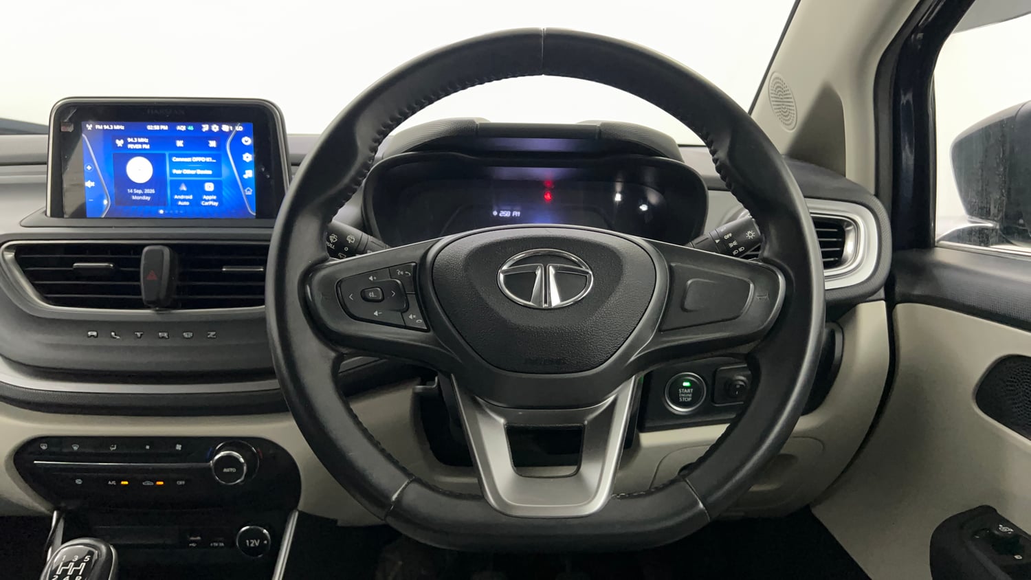 Used 2023 Tata Altroz XZ Plus (O) (S) iCNG Cng Manual interior STEERING VIEW