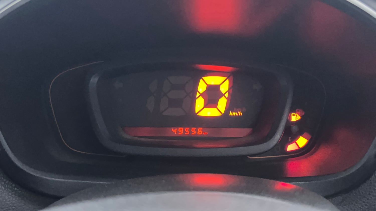 Used 2017 Renault Kwid CLIMBER 1.0 Petrol Manual interior CLUSTERMETER VIEW