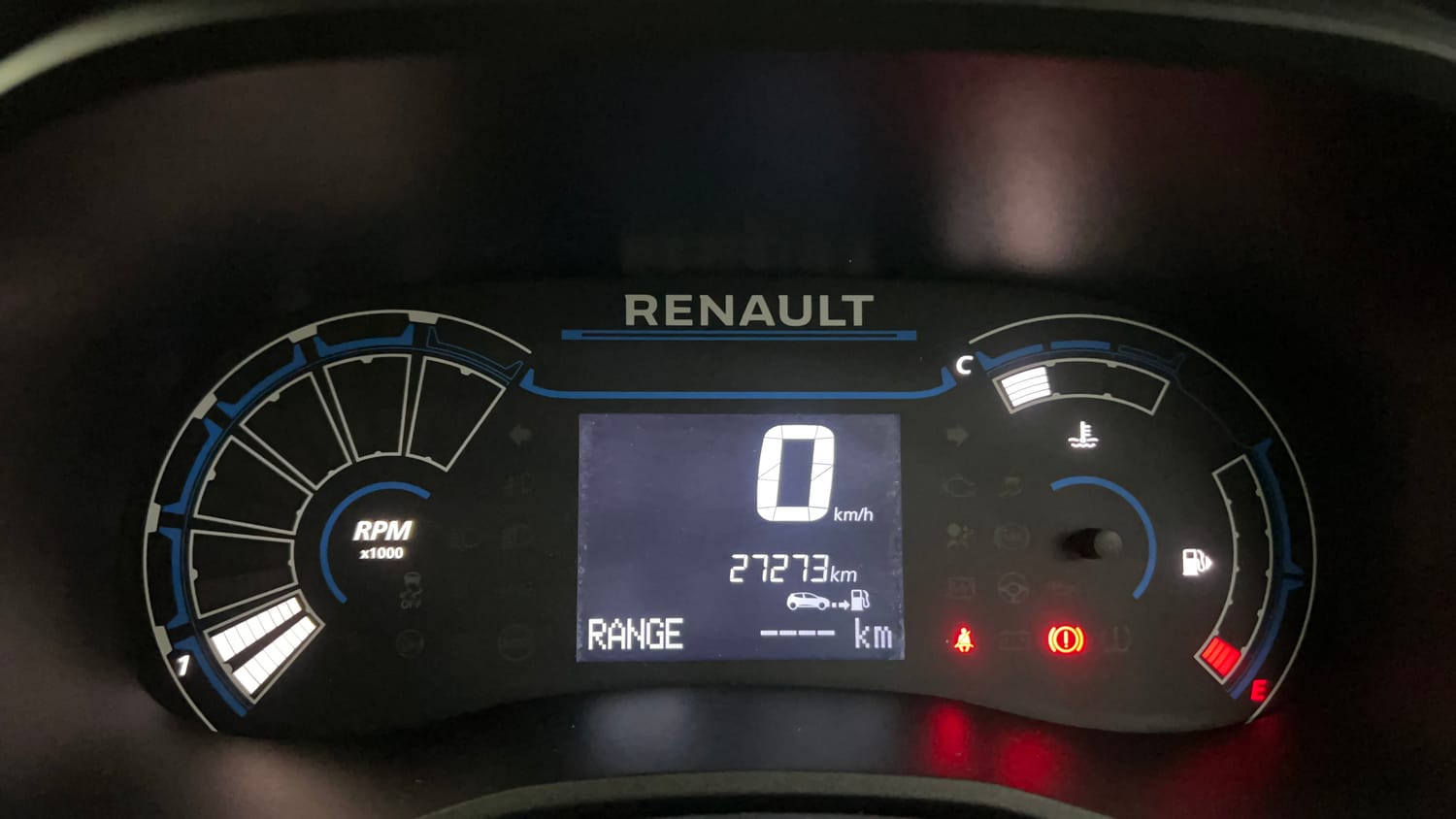 Used 2023 Renault Kwid RXT 1.0 Petrol Manual interior CLUSTERMETER VIEW