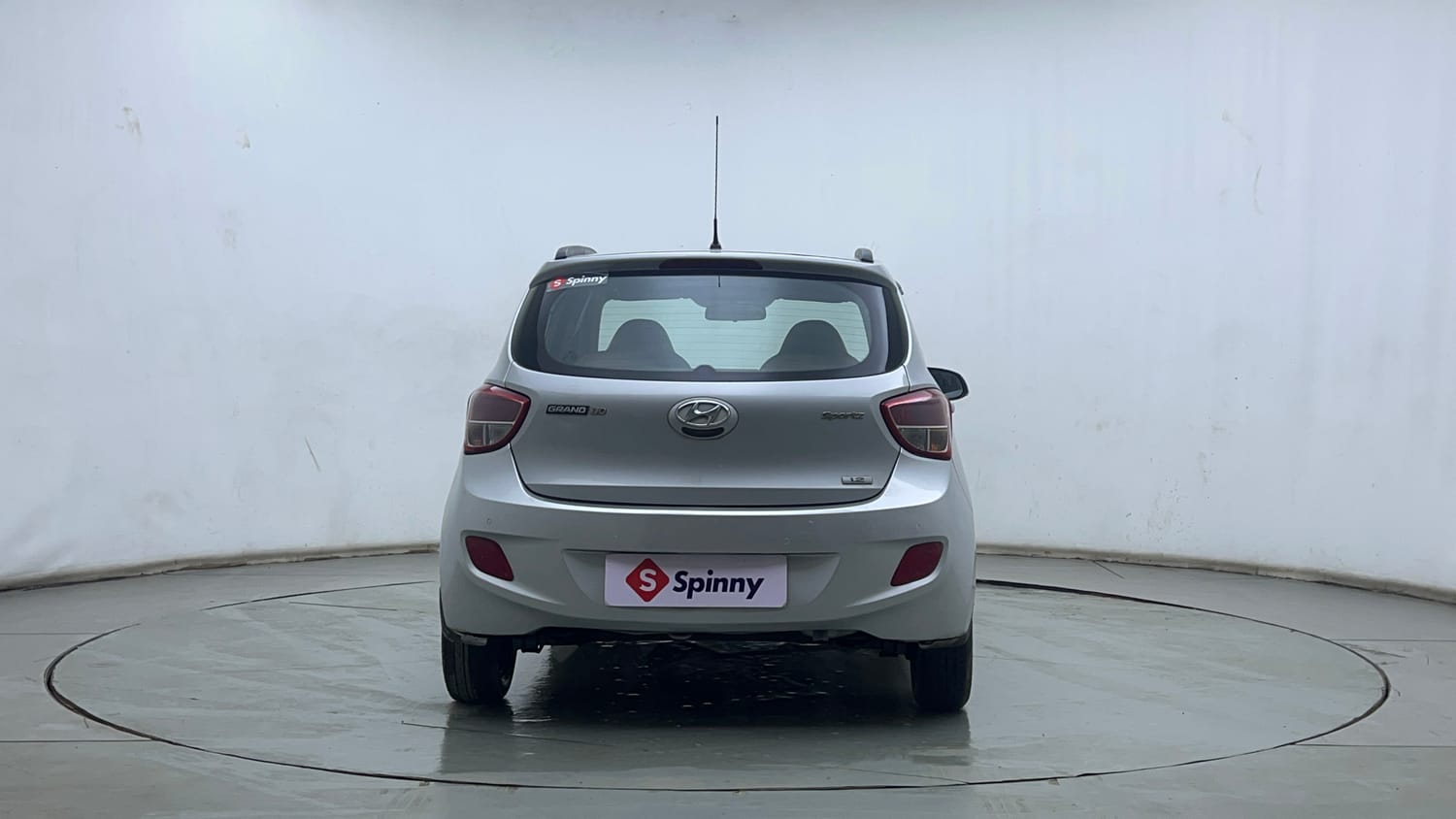 Used 2017 Hyundai Grand i10 Sportz 1.2 Kappa VTVT Petrol Manual exterior BACK VIEW