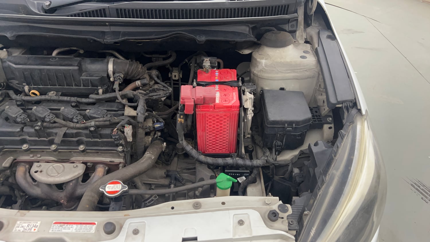 Used 2018 Maruti Suzuki Ciaz Alpha Hybrid 1.5 Petrol Manual engine ENGINE LEFT SIDE VIEW