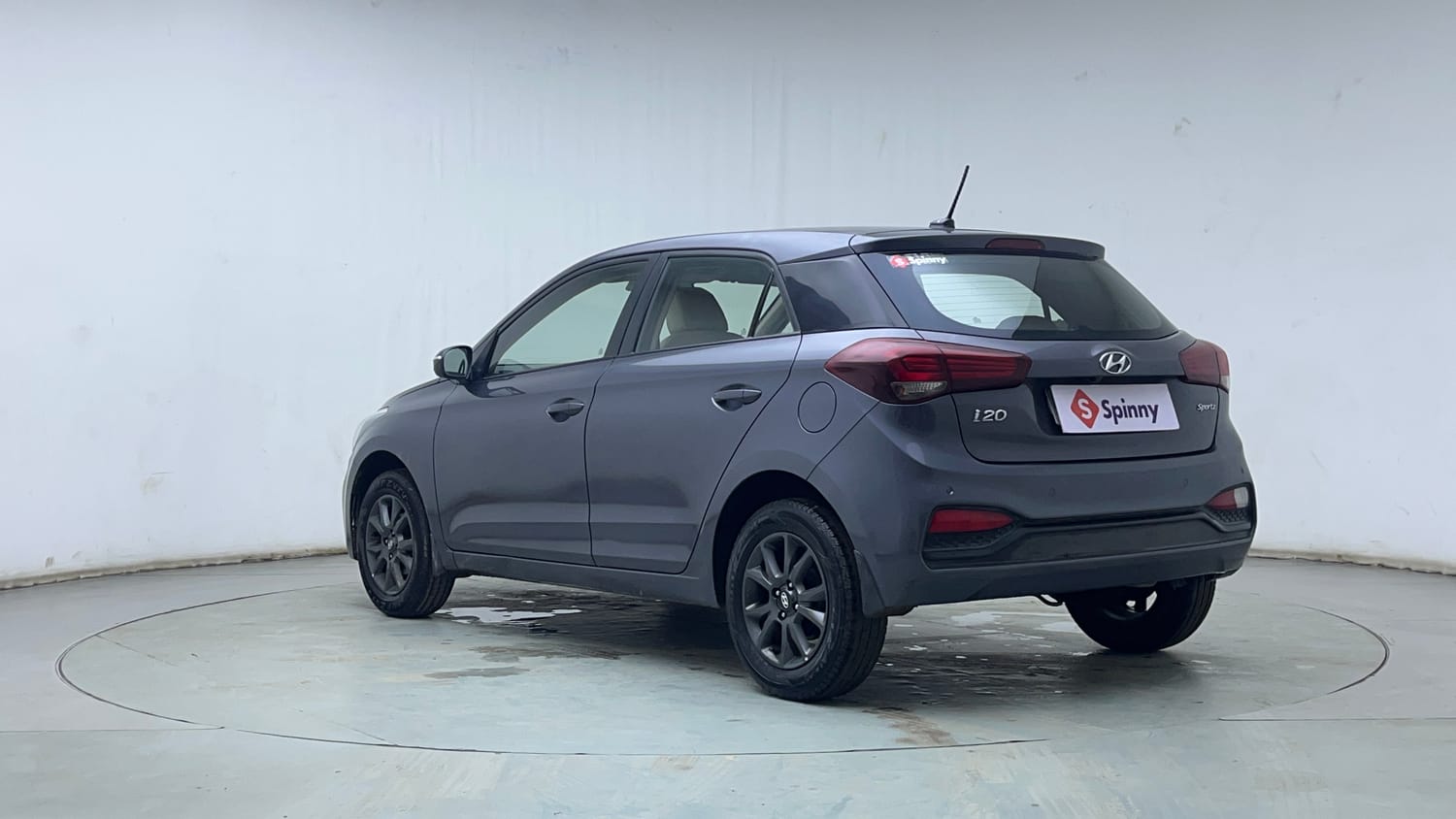 Used 2019 Hyundai Elite i20 Sportz Plus 1.2 Petrol Manual exterior LEFT REAR CORNER VIEW