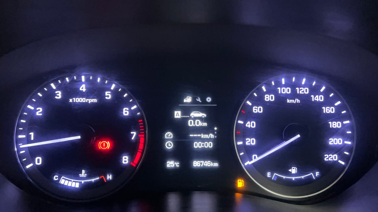 Used 2017 Hyundai i20 Active 1.2 SX Petrol Manual interior CLUSTERMETER VIEW