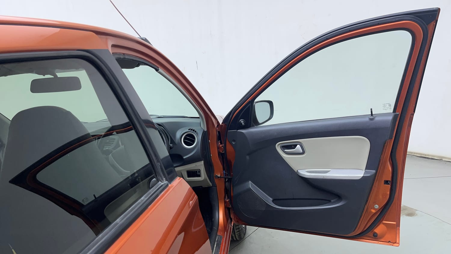 Used 2015 Maruti Suzuki Alto K10 VXi AMT Petrol Automatic interior RIGHT FRONT DOOR OPEN VIEW