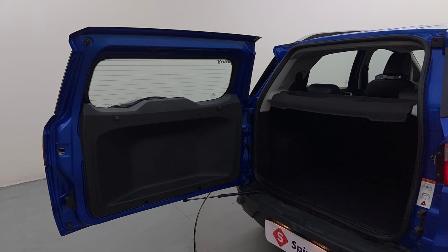 Used 2016 Ford EcoSport Titanium+ 1.5L TDCi Diesel Manual interior DICKY DOOR OPEN VIEW