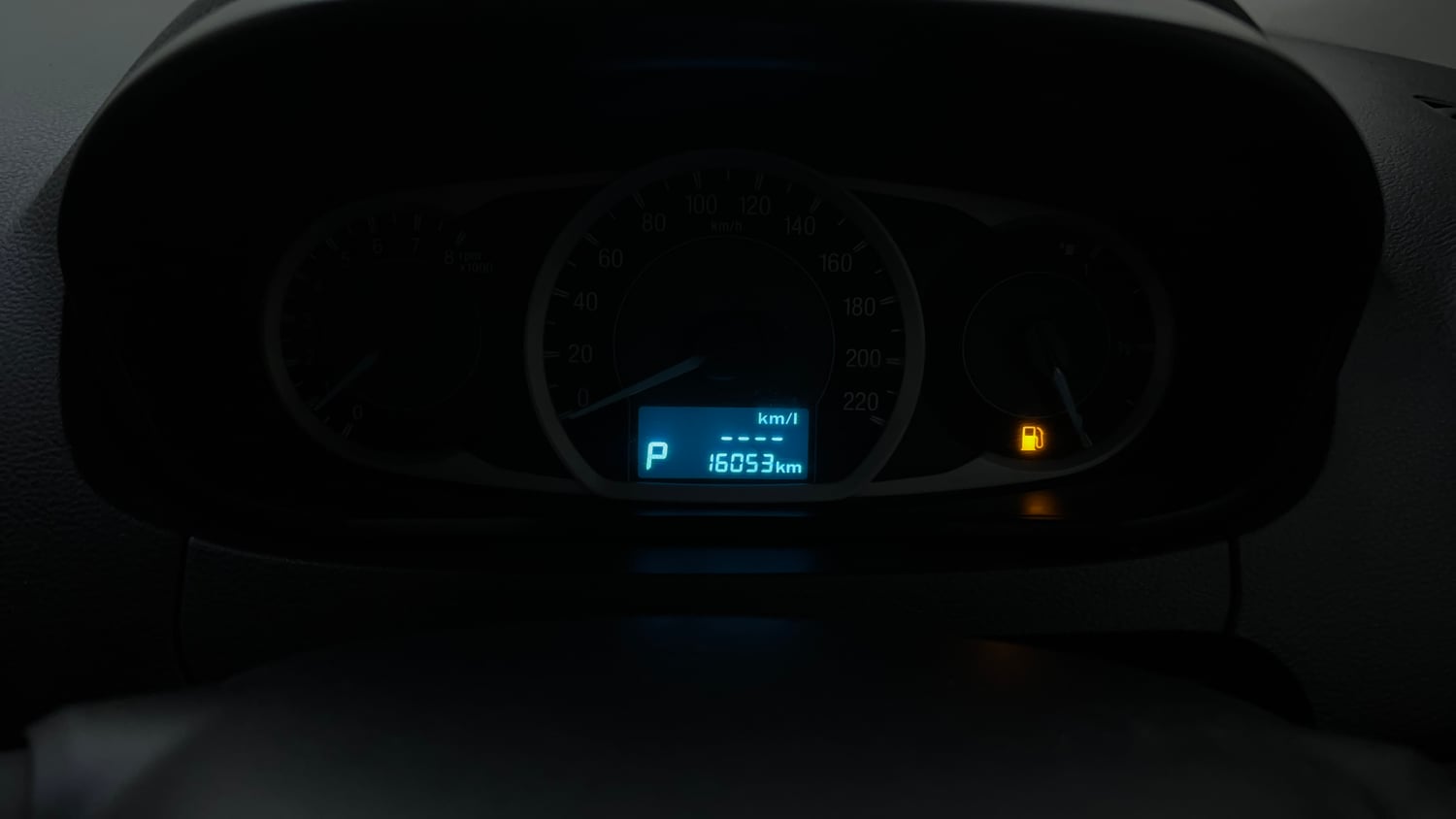 Used 2017 Ford Figo Titanium 1.5 Ti-VCT AT Petrol Automatic interior CLUSTERMETER VIEW