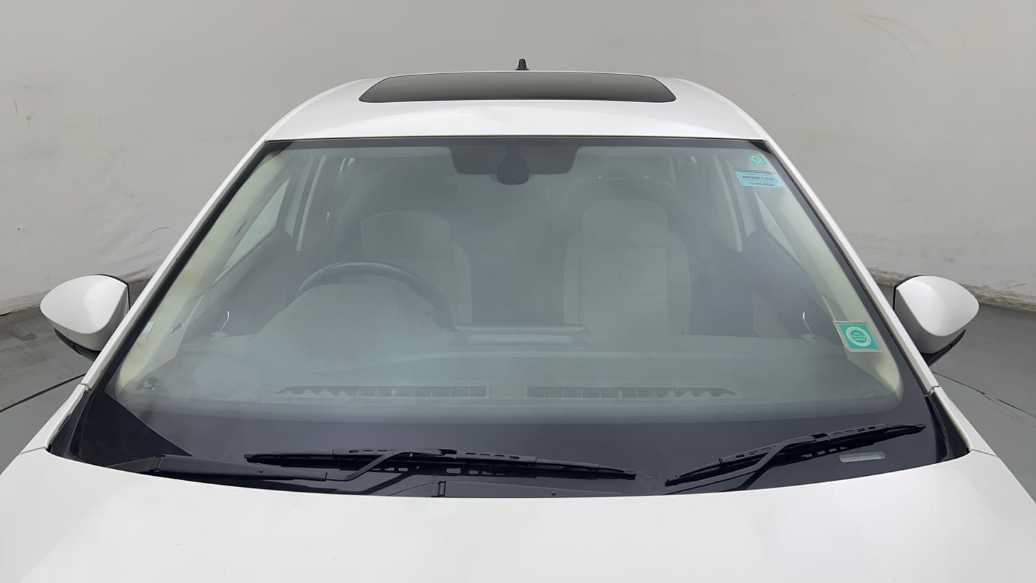 Used 2022 Skoda Slavia Style 1.0L TSI AT Petrol Automatic exterior FRONT WINDSHIELD VIEW