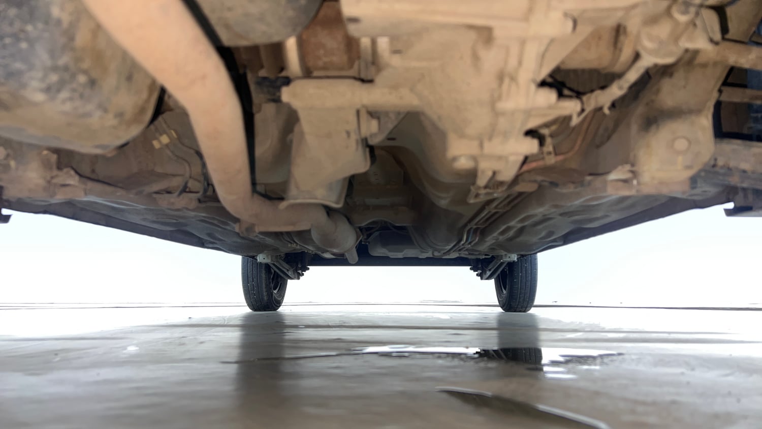 Used 2022 Maruti Suzuki Alto 800 LXi (O) CNG Cng Manual extra FRONT LEFT UNDERBODY VIEW