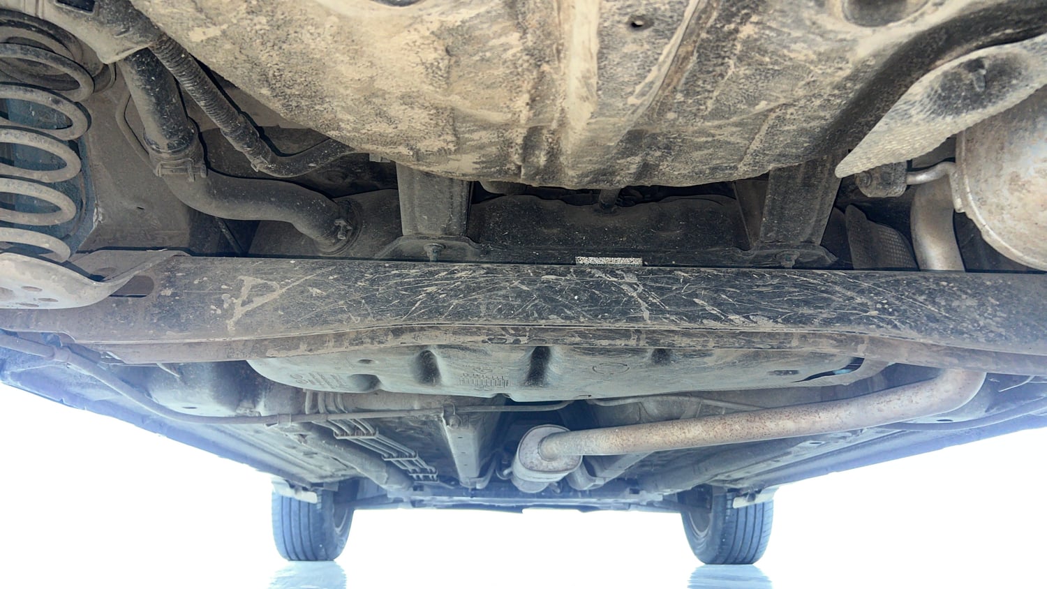 Used 2020 Kia Sonet GTX Plus 1.0 DCT Petrol Automatic extra REAR UNDERBODY VIEW (TAKEN FROM REAR)