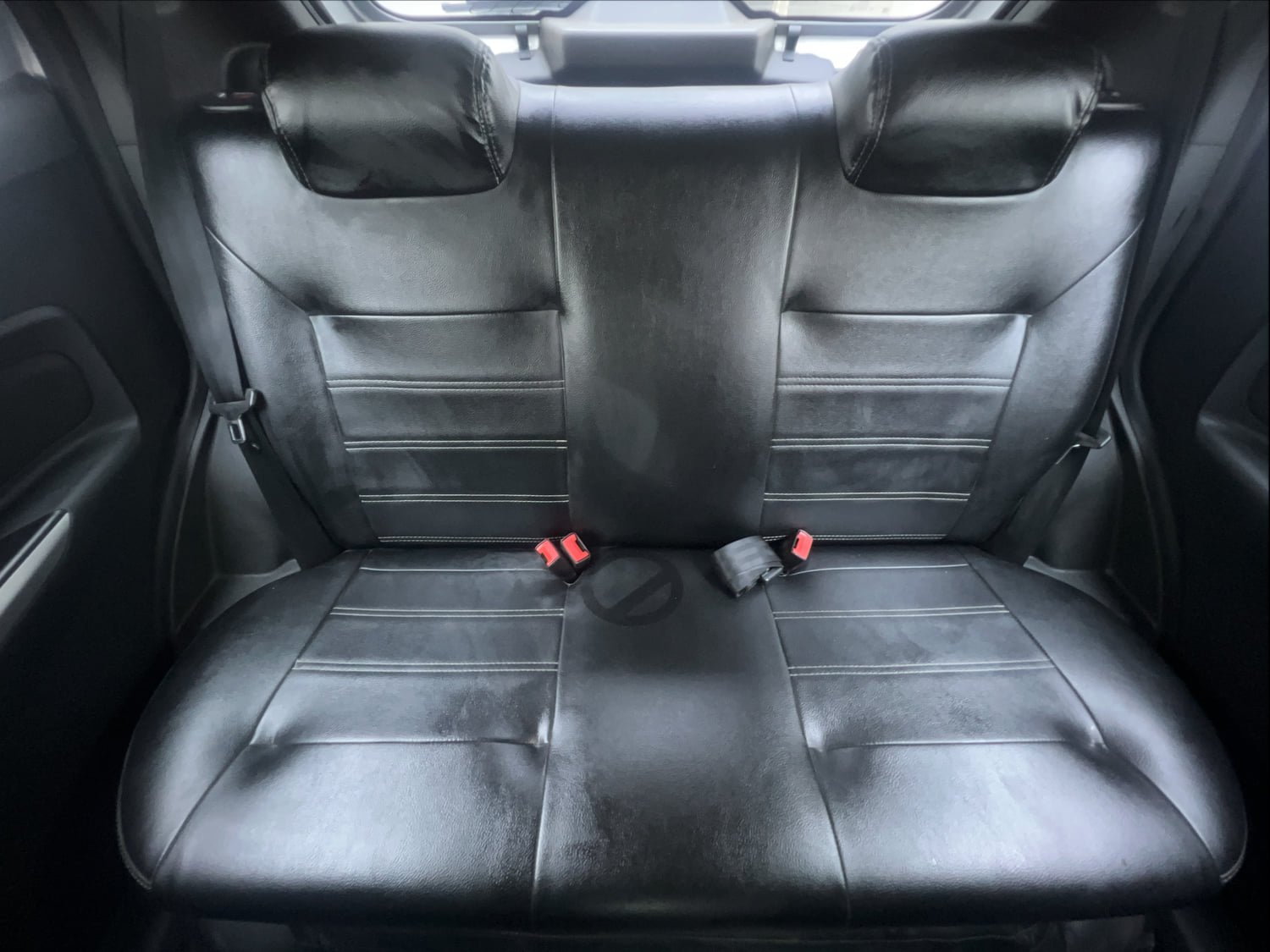 Used 2016 Ford Figo Titanium 1.2 Ti-VCT Petrol Manual interior REAR SEAT CONDITION VIEW