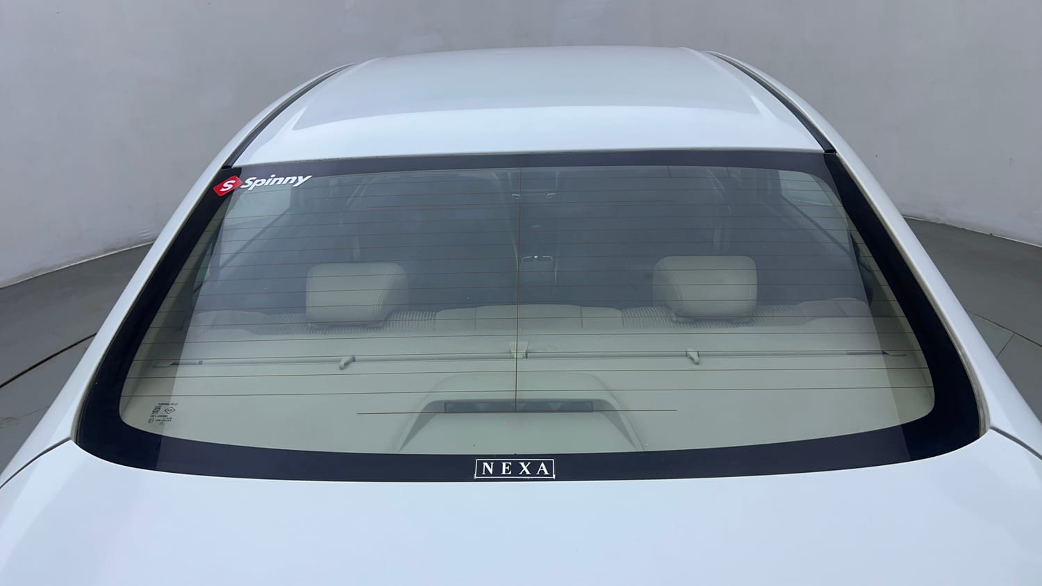 Used 2022 Maruti Suzuki Ciaz Zeta 1.5 AT Petrol Automatic exterior BACK WINDSHIELD VIEW