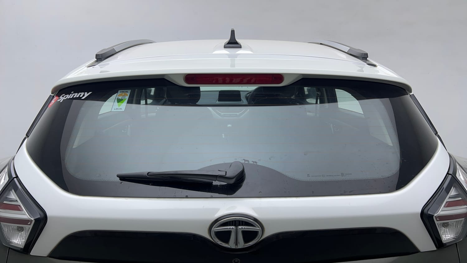 Used 2021 Tata Nexon XZ Plus Petrol Manual exterior BACK WINDSHIELD VIEW