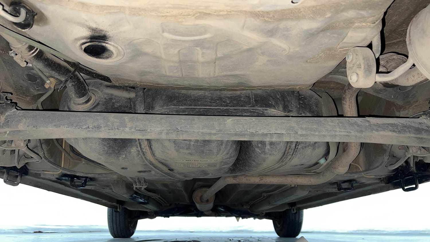 Used 2018 Maruti Suzuki Celerio VXi CNG Cng Manual extra REAR UNDERBODY VIEW (TAKEN FROM REAR)