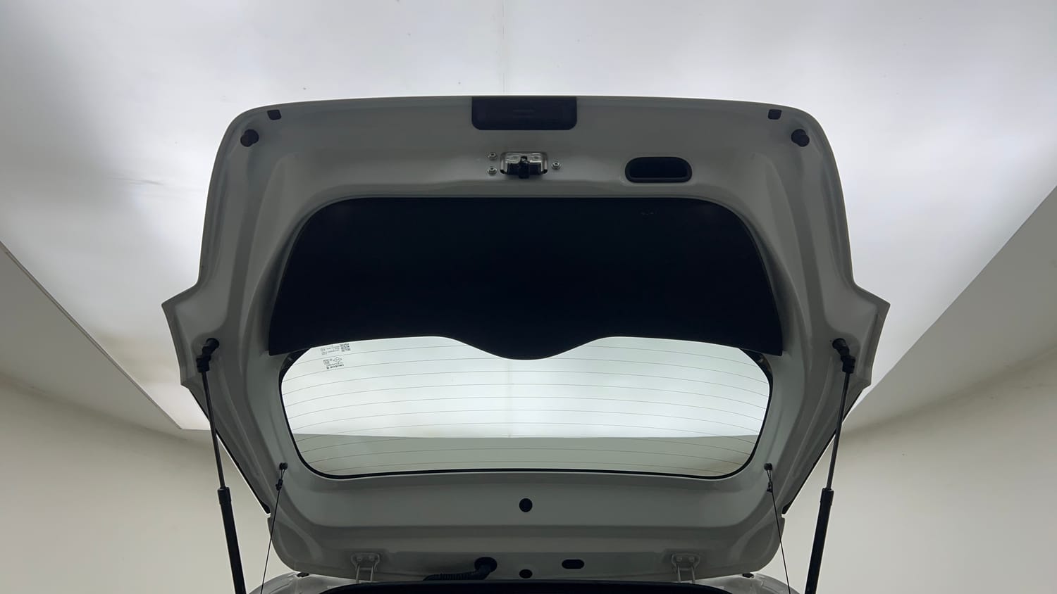 Used 2026 Maruti Suzuki Swift LXi Petrol Manual interior DICKY DOOR OPEN VIEW