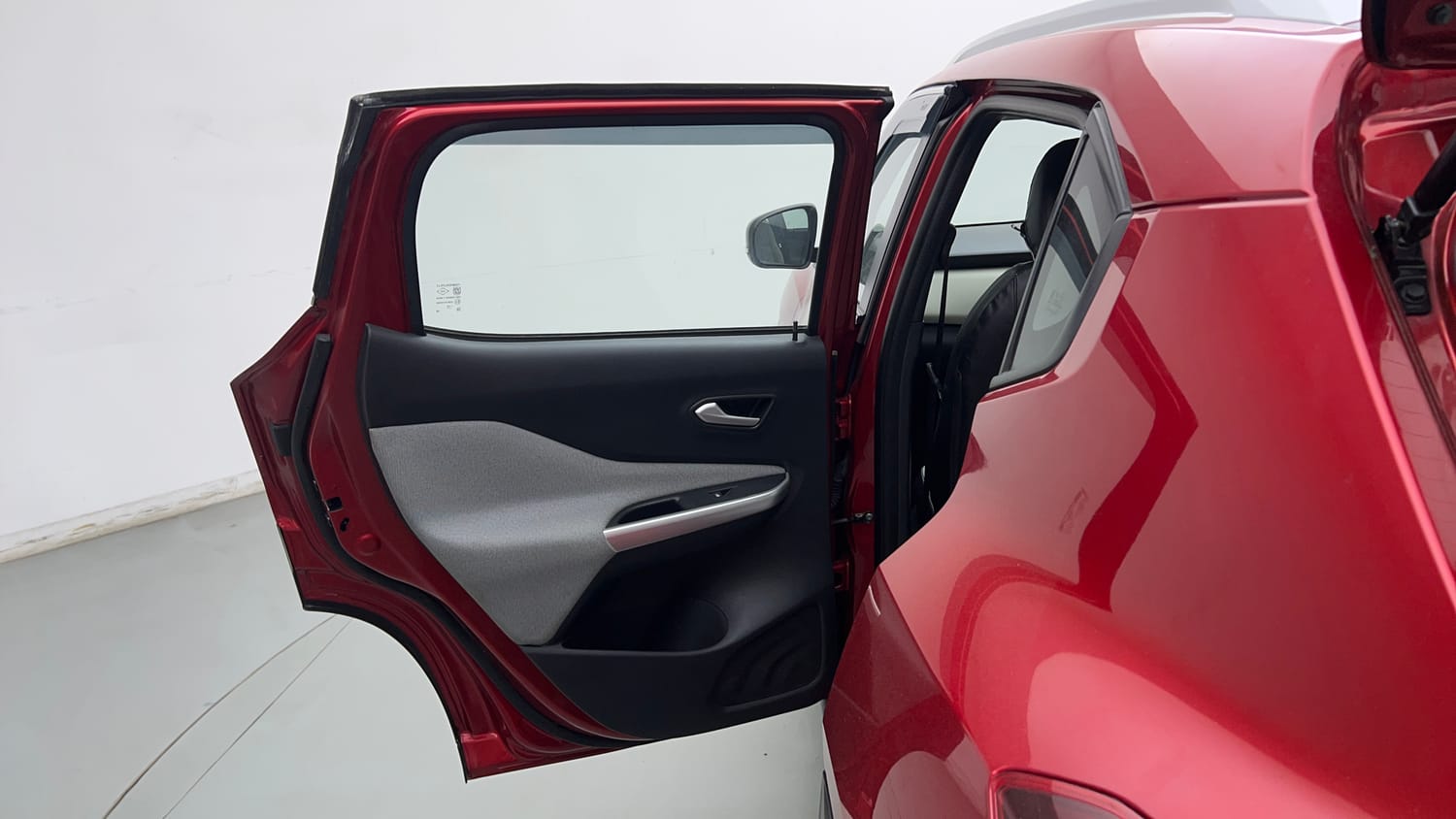 Used 2024 Nissan Magnite XV Petrol Manual interior LEFT REAR DOOR OPEN VIEW