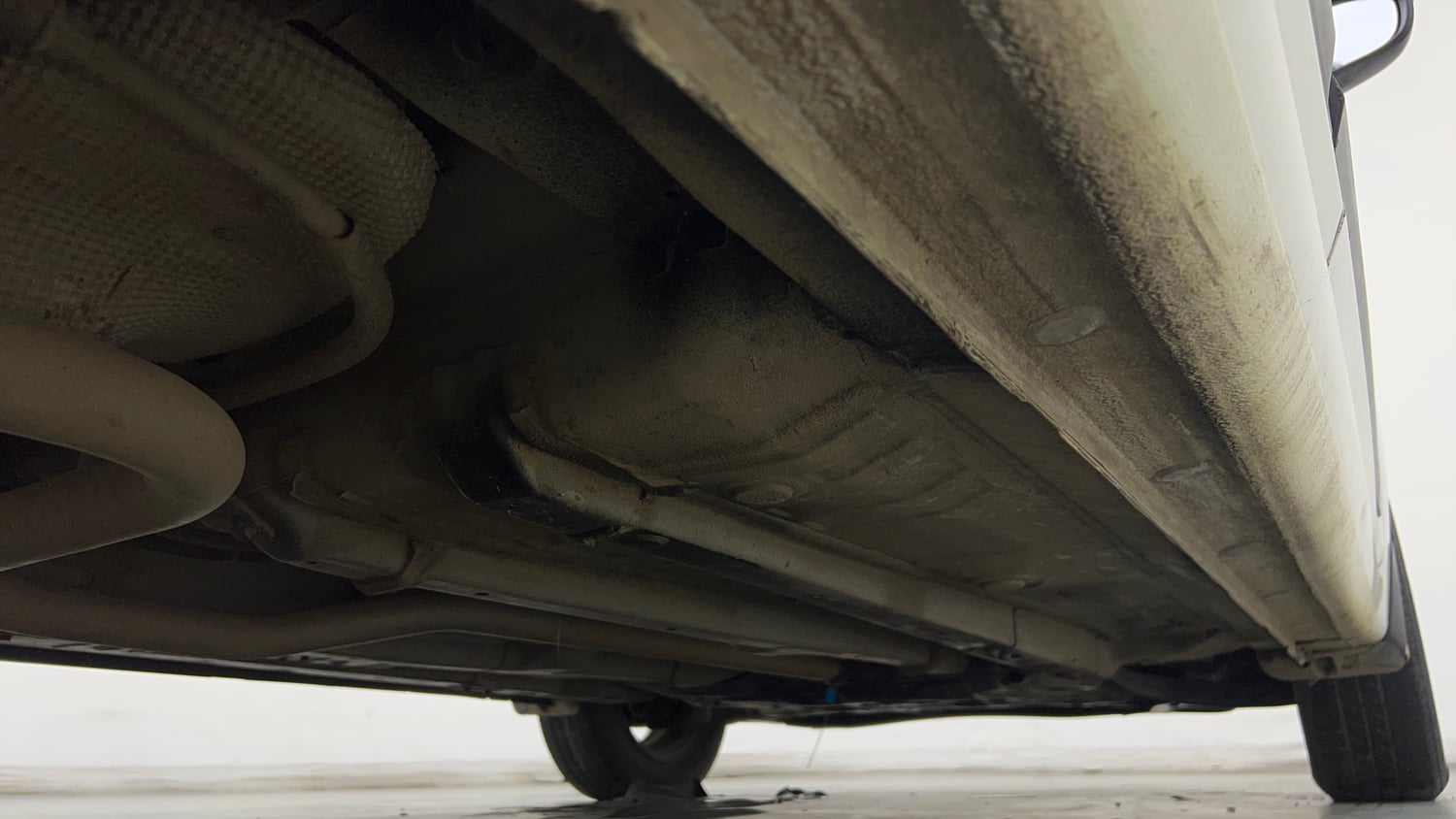 Used 2020 Hyundai Elite i20 Sportz Plus 1.2 Petrol Manual extra REAR RIGHT UNDERBODY VIEW