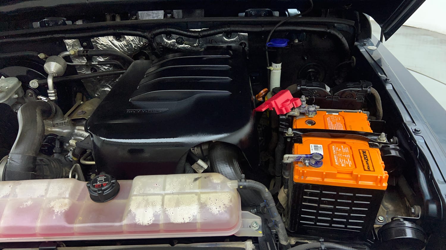 Used 2022 mahindra Thar LX Hard Top Petrol AT 4WD Petrol Automatic engine ENGINE LEFT SIDE VIEW