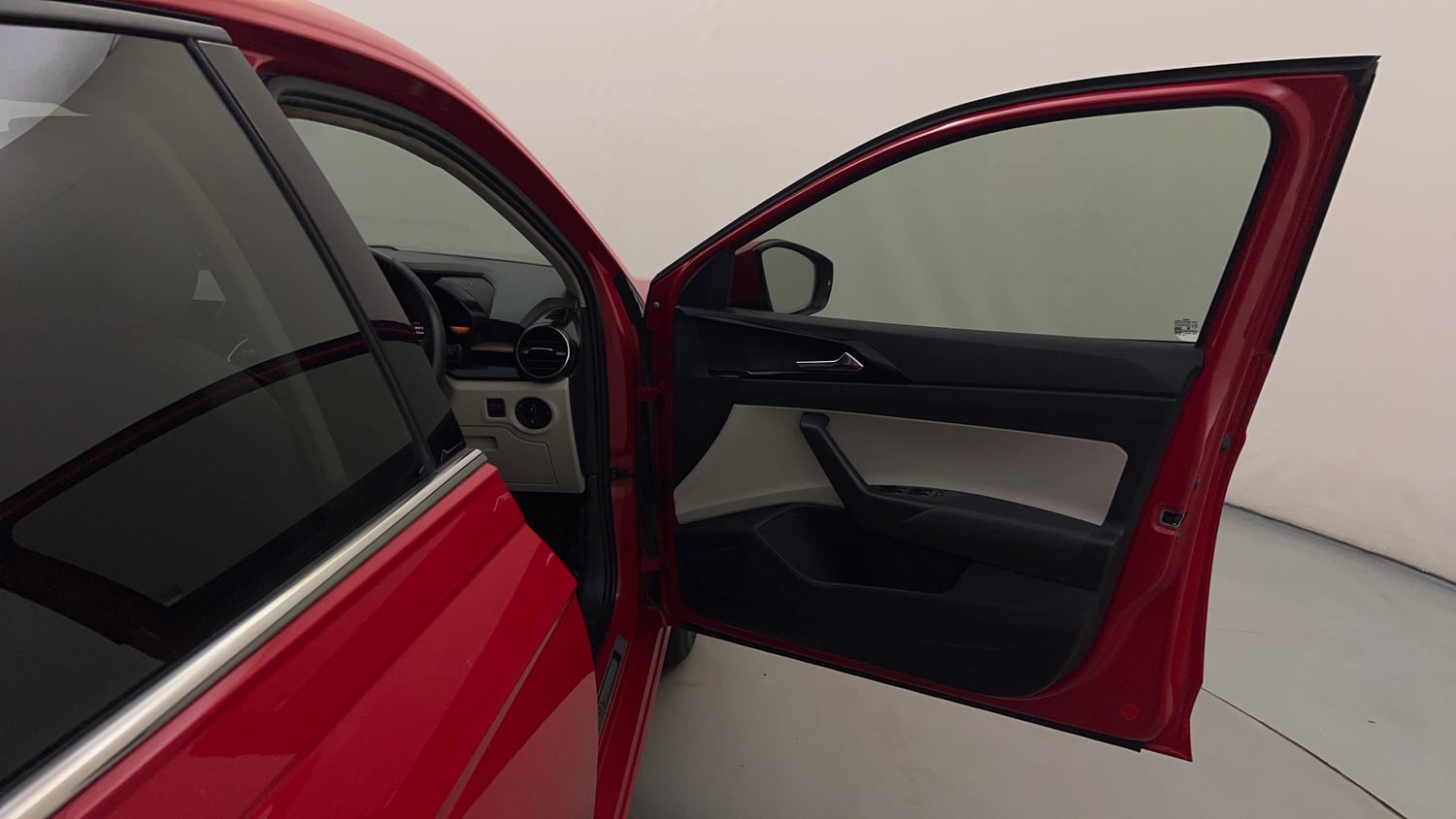 Used 2025 Skoda Slavia Prestige 1.0L TSI MT Petrol Manual interior RIGHT FRONT DOOR OPEN VIEW