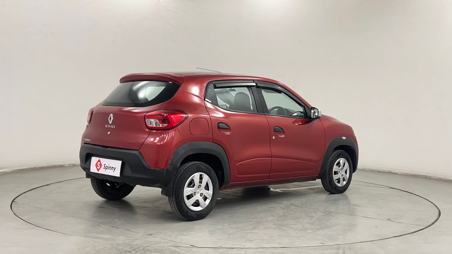 Used 2018 Renault Kwid 1.0 RXT Petrol Manual exterior RIGHT REAR CORNER VIEW