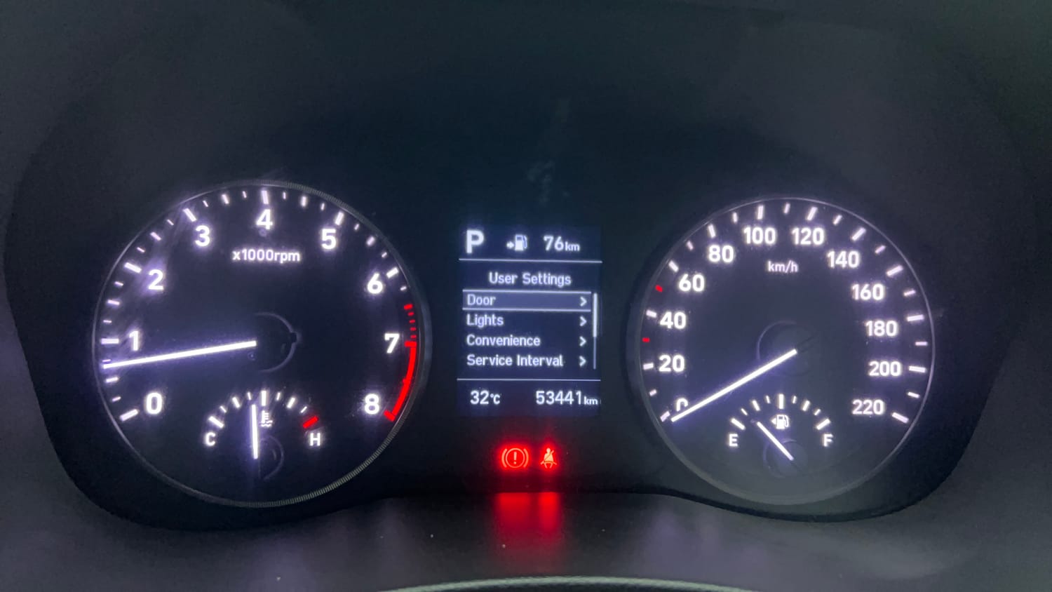 Used 2019 Hyundai Verna SX (O) 1.6 VTVT AT Petrol Automatic interior CLUSTERMETER VIEW