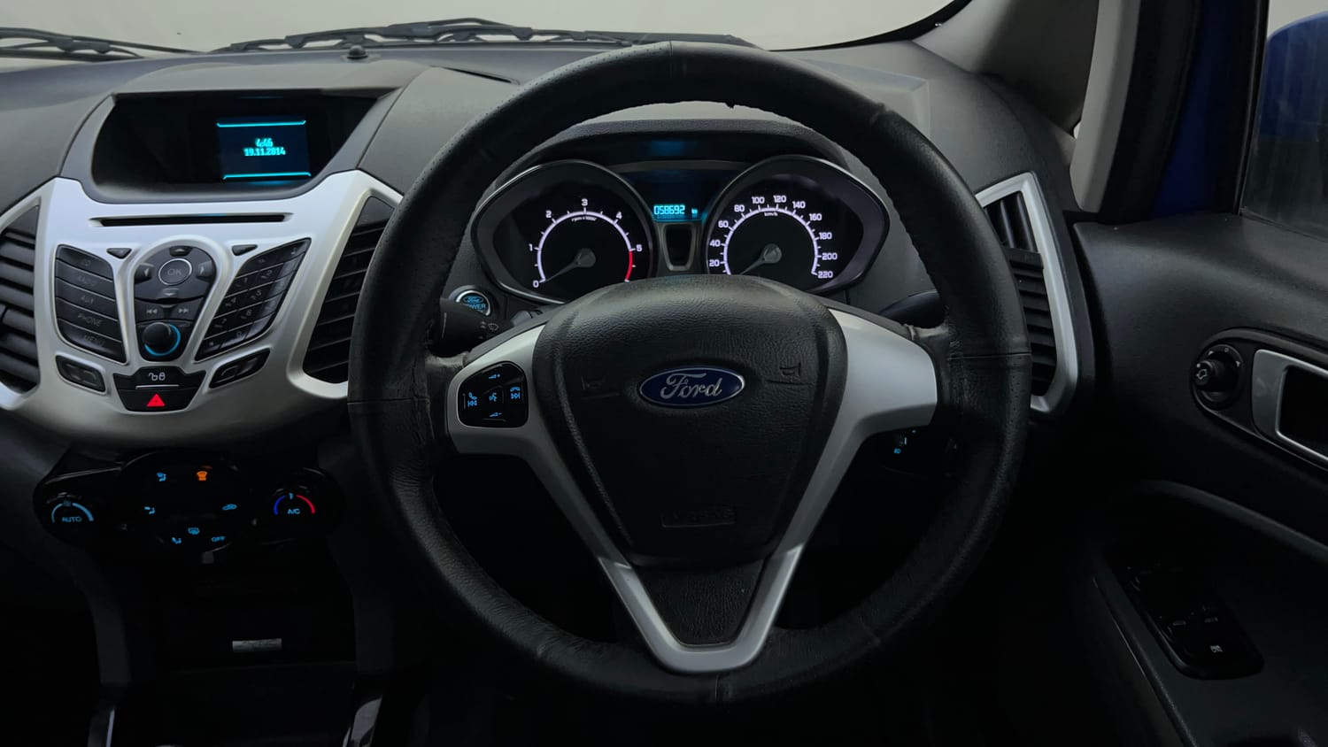 Used 2016 Ford EcoSport Titanium+ 1.5L TDCi Diesel Manual interior STEERING VIEW