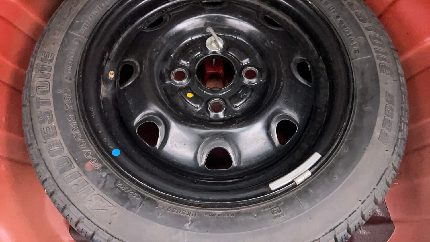 Used 2014 Maruti Suzuki Alto K10 VXi Petrol Manual tyres SPARE TYRE VIEW