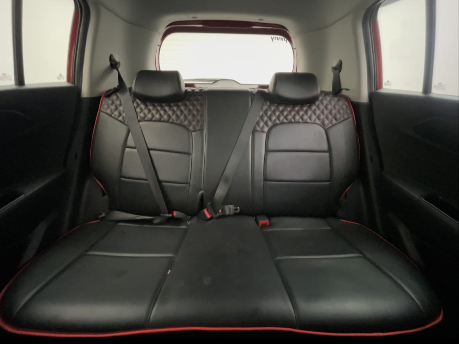 Used 2024 Hyundai Exter SX (O) 1.2 AMT Petrol Automatic interior REAR SEAT CONDITION VIEW