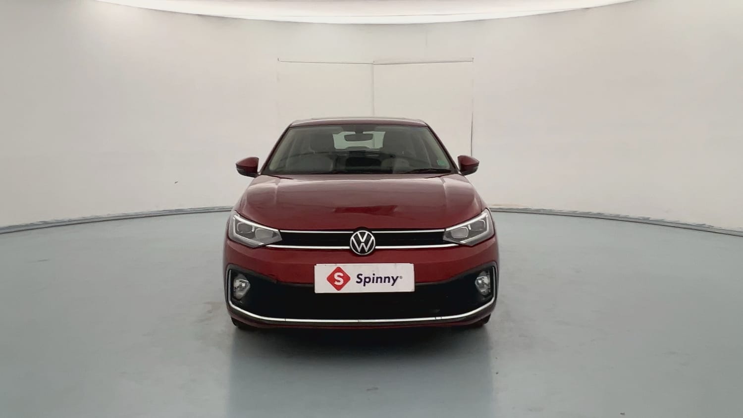 Used 2023 Volkswagen Virtus Topline 1.0 TSI MT Petrol Manual exterior FRONT VIEW