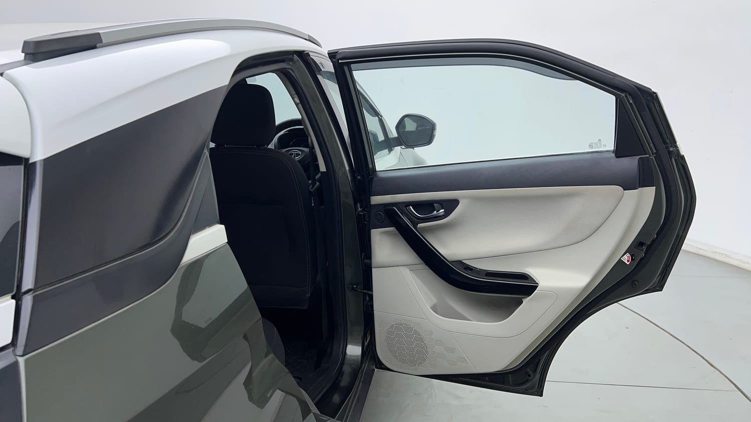 Used 2021 Tata Nexon XZ Plus Petrol Manual interior RIGHT REAR DOOR OPEN VIEW