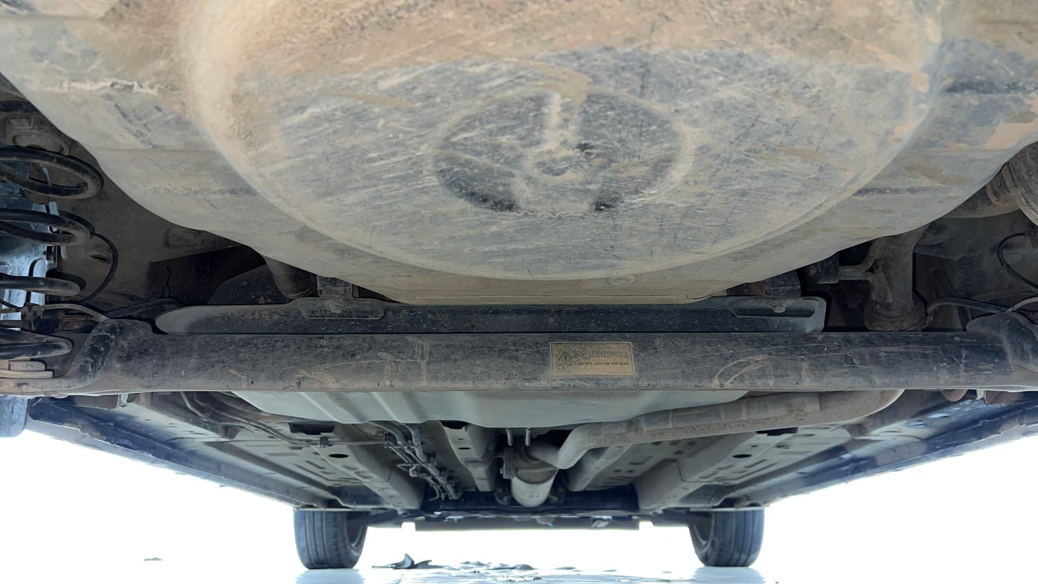 Used 2023 Tata Altroz XT Petrol Petrol Manual extra REAR UNDERBODY VIEW (TAKEN FROM REAR)