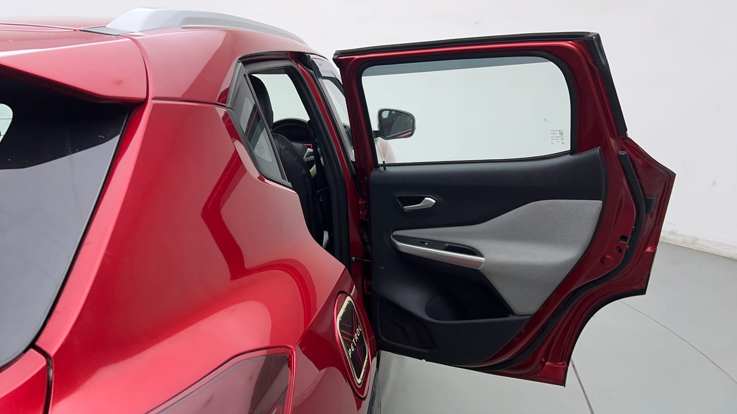 Used 2024 Nissan Magnite XV Petrol Manual interior RIGHT REAR DOOR OPEN VIEW