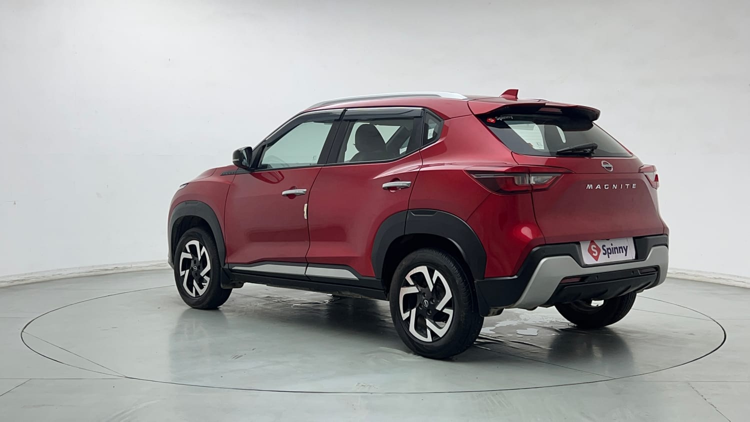 Used 2024 Nissan Magnite XV Petrol Manual exterior LEFT REAR CORNER VIEW