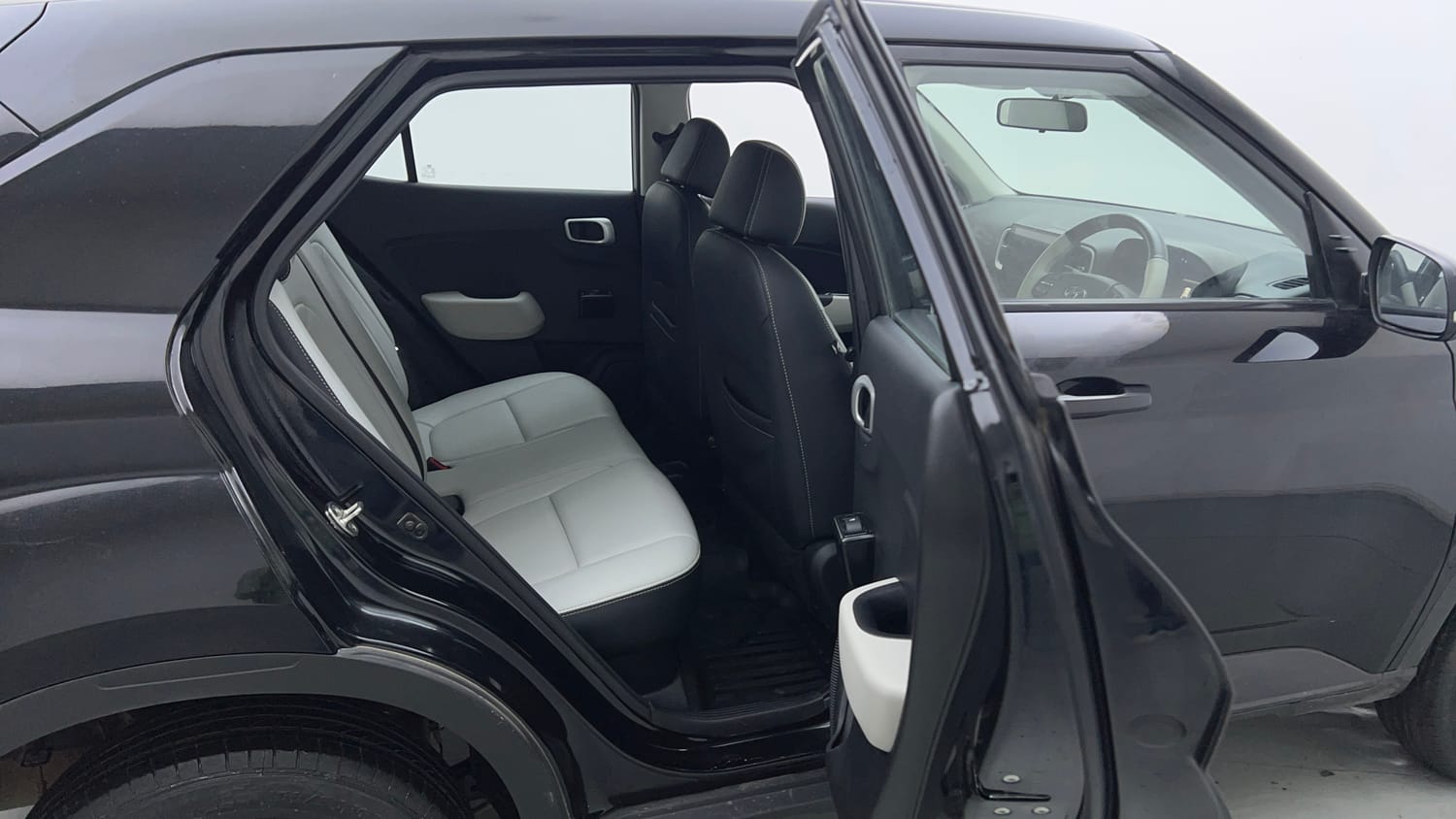 Used 2024 Hyundai Venue E 1.2 Petrol Petrol Manual interior RIGHT SIDE REAR DOOR CABIN VIEW