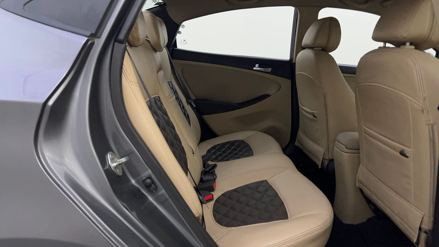 Used 2013 Hyundai Verna Fluidic 1.6 VTVT SX Petrol Manual interior RIGHT SIDE REAR DOOR CABIN VIEW