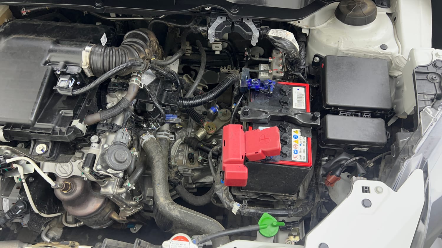 Used 2026 Maruti Suzuki Swift LXi Petrol Manual engine ENGINE LEFT SIDE VIEW